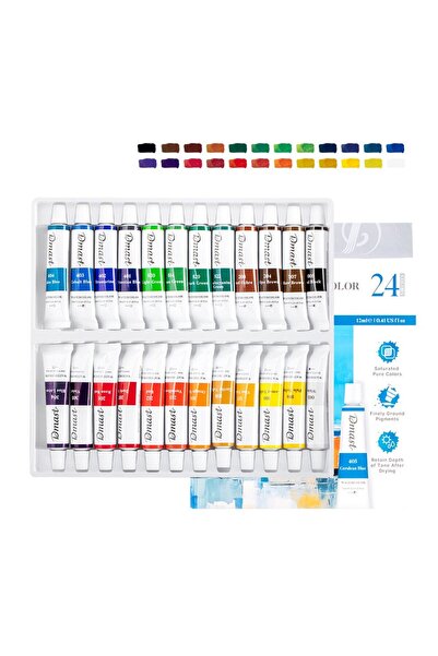 DMAST Acuarelă Tempera 24 Culori 12 ml de la Pebeo