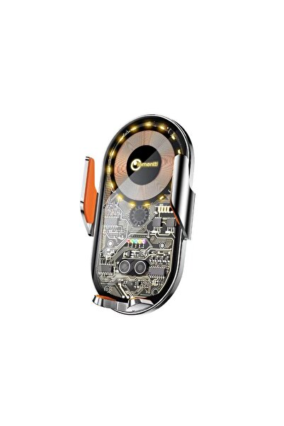 lemontti Suport auto cu încărcare wireless, 15W, deschidere automată prin sen...