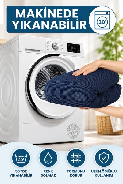 elgeyar Bürümcük Koltuk, Kanepe, Çekyat Örtüsü, Koltuk Kılıfı 3kişilik