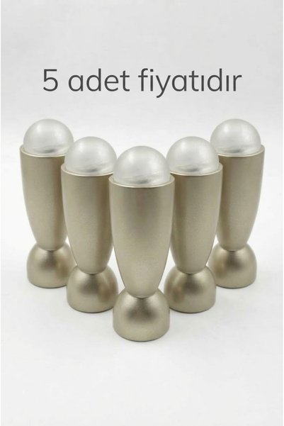 OMAKS 8 CM Ø 20 MM KAPIYA VE DUVARA MONTE SATEN KAPLAMALI KAPI TAMPONU STOPER