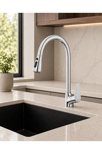Eca Spylos Spiral Kitchen Sink Faucet 102118142