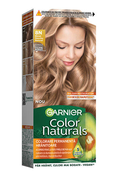 Garnier Vopsea de par permanenta cu amoniac Garnier Color Naturals 8N Blond D...