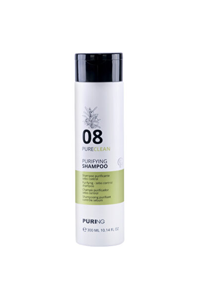 PURING 08 Pureclean Purifying Shampoo with Nettle and Rosemary for Oily and D...