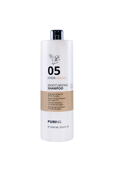 PURING 05 HydrArgan Normal ve Kuru Saçlar için Argan & Keten Tohumu Yağlı Nem...