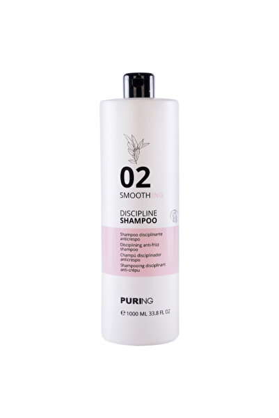 PURING 02 Smoothing Anti-Frizz Shampoo with Keratin and Olive Oil for Frizzy ...