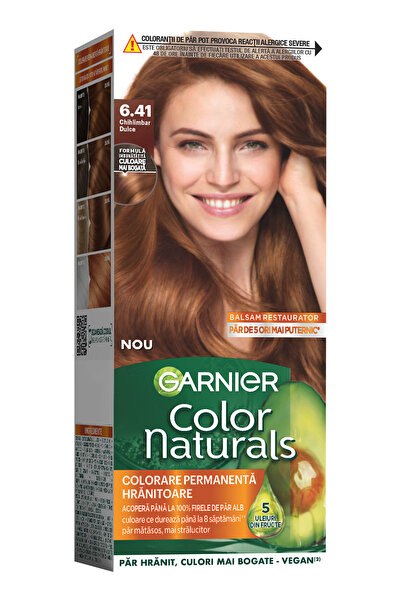 Garnier Vopsea de par permanenta cu amoniac Garnier Color Naturals 6.41 Chihl...