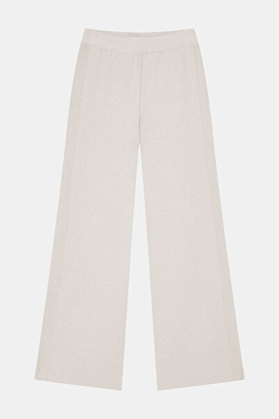 W Collection VİZON MELANJ TRİKO PANTOLON