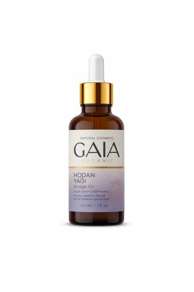 Gaia Organic Pure Borage Oil - Intensive Care for Mature and Sensitive Skin 30 ml