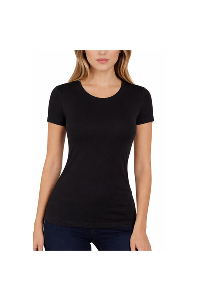 Kappa Γυναικείο T-shirt βαμβακερό – Μαύρο