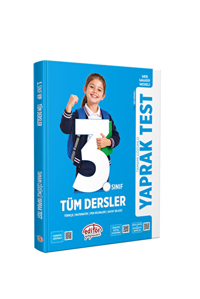 Editör Yayınevi 3.SINIF TÜM DERSLER YAPRAK TEST