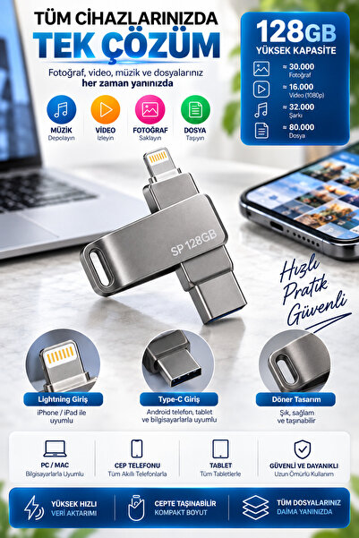 Clevora 128 GB FLASH BELLEK