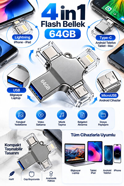 Clevora 64 GB FLASH BELLEK