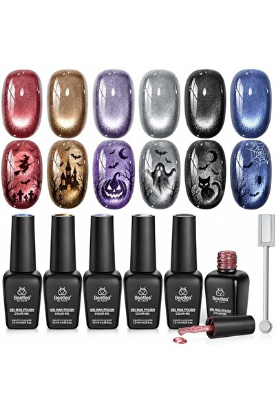 beetles Gel Polish مجموعة طلاء أظافر جل صيفية من بيتس، 20 لونًا بألوان الباست...