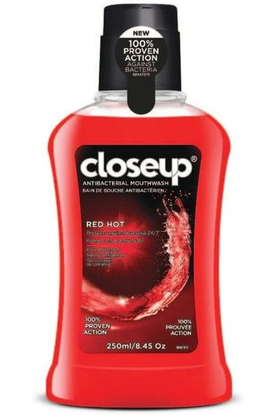 Closed Area غسول فم كلوس أب مضاد للبكتيريا بنكهة الفلفل الحار، 300 مل