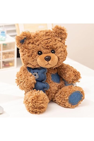 Yelajoy 25cm Cute Budding Bear Plush Doll, Soft Short Plush Stuffed Teddy Bea...