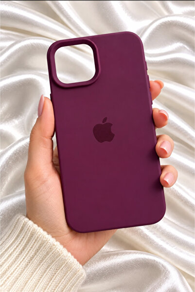 İka Aksesuar iPhone 15 Uyumlu Lansman Kadife İç Yüzeyli Şık ve Zarif Telefon ...