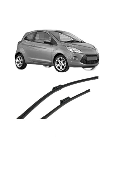 Bosch Σετ υαλοκαθαριστήρων αυτοκινήτου FORD KA (RU8) 2008-2016, για παρμπρίζ,...
