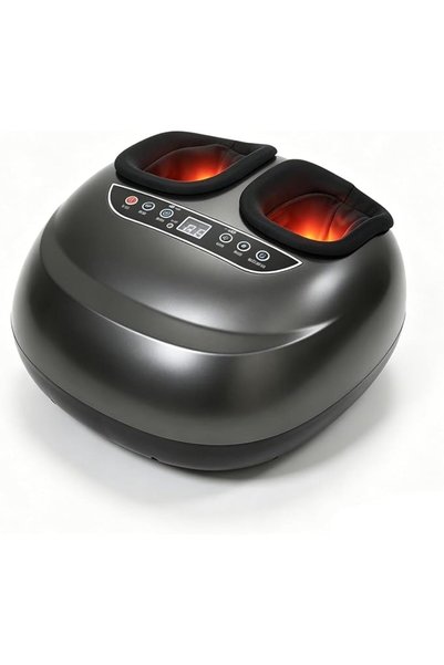 Golivn Shiatsu Foot Massager with Heat & Air Compression Deep Kneading