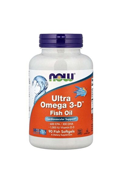 Now Foods , Ultra Omega 3-D™ Fish Oil , 90 Fish Softgels