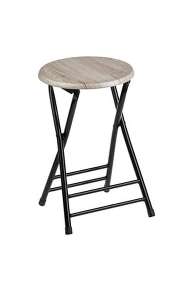 CBD CORAL BEST DEALS Taburet maro din metal și MDF, 30x47cm