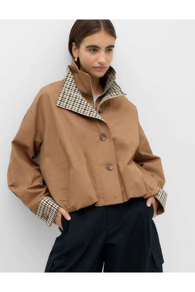 Marks & Spencer Ekose Desenli Bomber Ceket