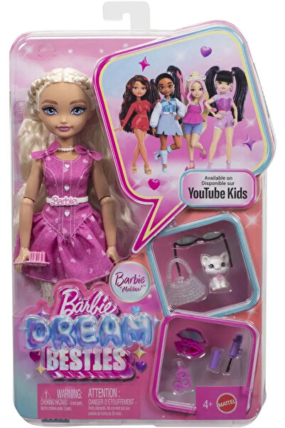 mattel Μπάρμπι Ντριμ Μπεστ Μίς - Κούκλα Μαλιμπού με 9 Αξεσουάρ