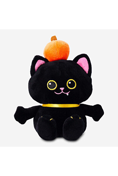 Flying Tiger Copenhagen Balkabaklı Peluş Kara Kedi Oyuncak