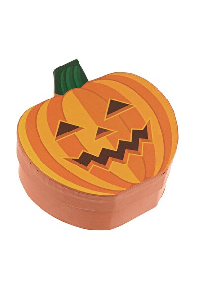 DD SHOP Cutie de Carton Dovleac Halloween 12x12x5cm - Ambalare Dulciuri