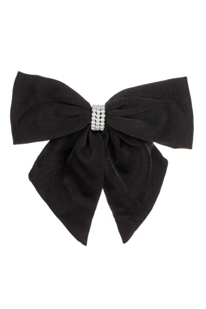 DD SHOP Clama Par cu Funda Neagra & Margele pentru Femei 16cm - Agrafe Dama, ...