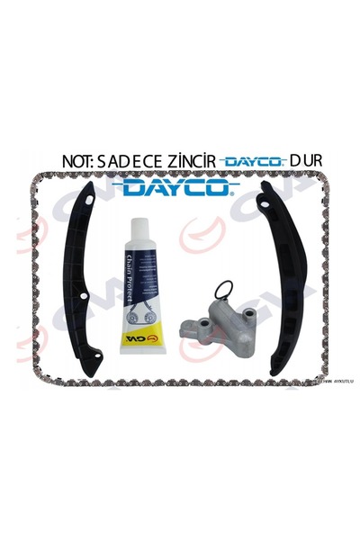 GVA METEMIX EKSANTRİK ZİNCİR SETİ GOLF5/6-JETTA-PASSAT-SCIROCCO-A3-LEON 1.6 FSI BLF - 1.4 (130328) TSI
