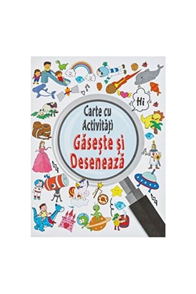 CBD CORAL BEST DEALS Carte educativă 'Găsește și Colorează'