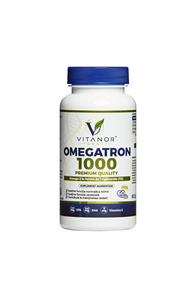 VITANOR OMEGATRON 1000 – Ωμέγα-3 σε μορφή |   1000 mg EPA + 502.56 mg DHA ανά...