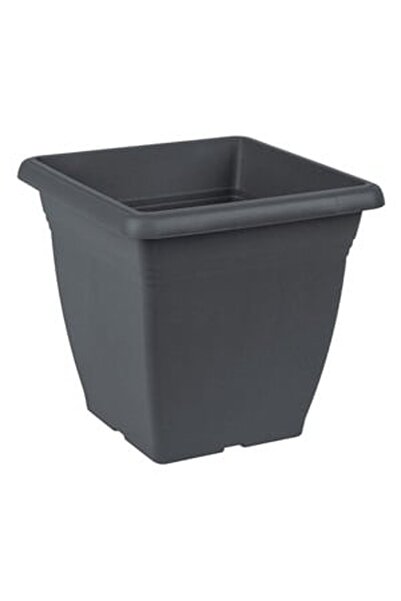 CBD CORAL BEST DEALS Ghiveci de flori din plastic antracit 21x21x20cm - 4.6L
