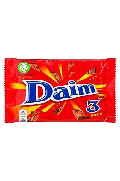 Daim μπάρες σοκολάτας γάλακτος και τραγανής καραμέλας, 84 γρ.