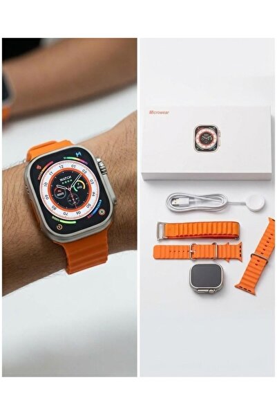 Microwear 49 mm Kordon Hediyeli Akıllı Saat