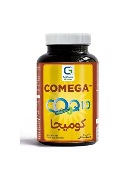 California Greens كوميجا كو-كيه 10 + أوميغا-3 30 كبسولة