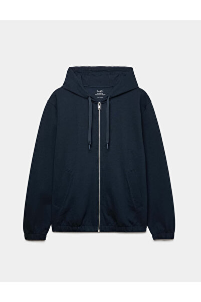 Marks & Spencer Fermuarlı Kapüşonlu Sweatshirt