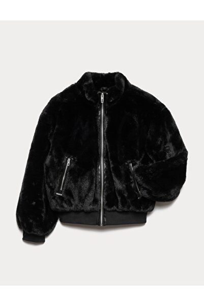 Marks & Spencer Suni Kürklü Bomber Mont