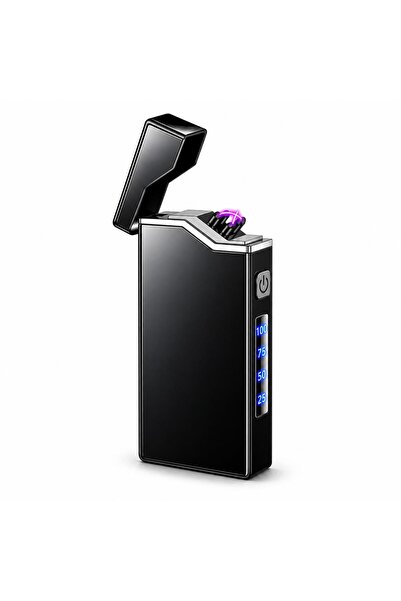 valkyrie X9 USB Şarjlı Elektronik Ark Çakmak Pil Göstergeli Alevsiz Rüzgara D...