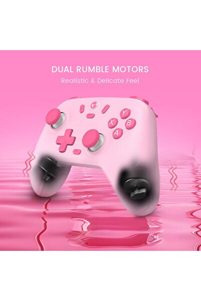 Games GameSir Nova Lite Kablosuz Multiplatform Gamepad - Oyun Kolu – PC, Switch, Android & iOS (Hall Effect Analog, Bluetooth)