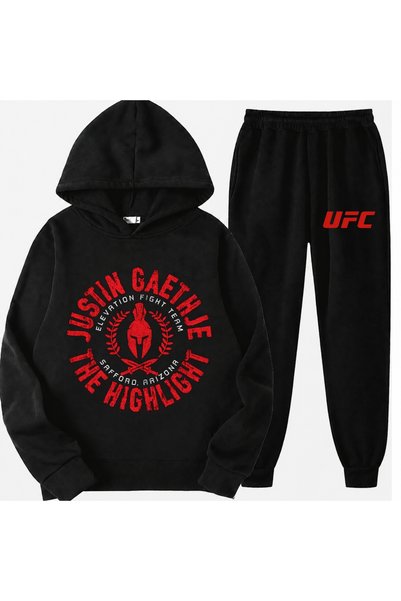 PANDORICA Set de trening pentru copii, cu imprimeu, design Justin Gaethje, 10...