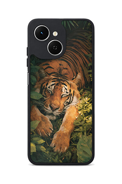 TECNO Spark 40C Compatible Cangıl Patterned Camera Protected Shockproof Case