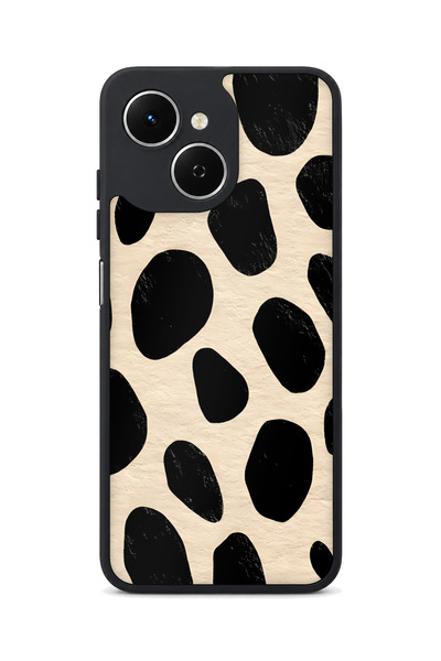 TECNO Spark 40C Compatible Pebble Patterned Camera Protected Shockproof Case