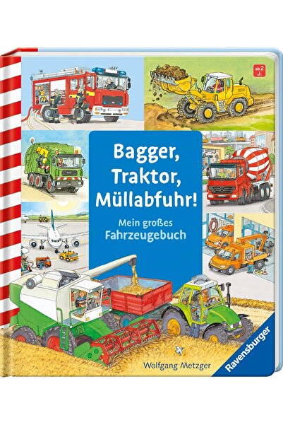 Ravensburger Buchverlag Εκσκαφέας, Τρακτέρ, Απορριμματοφόρο!