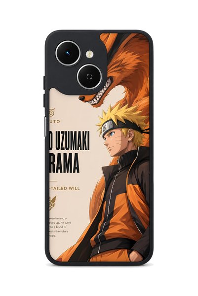 TECNO Spark 40C Compatible Naruto Patterned Camera Protected Shockproof Case