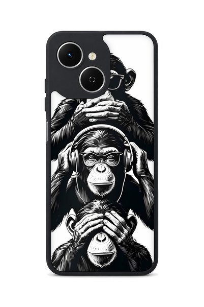 TECNO Spark 40C Compatible Omerta Patterned Camera Protected Shockproof Case