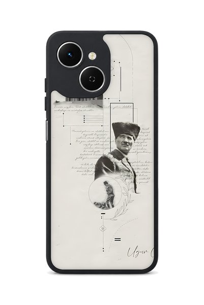 TECNO Spark 40C Compatible Commander Patterned Camera Protected Shockproof Case