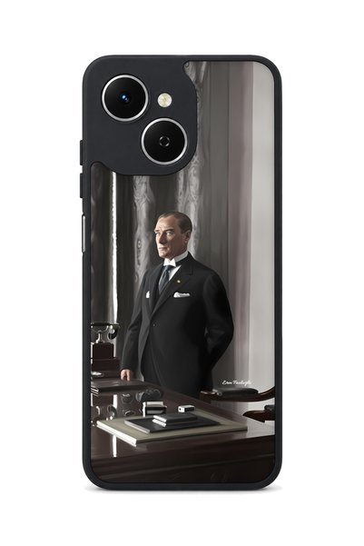 TECNO Spark 40C Compatible Government Official Patterned Camera Protected Sho...