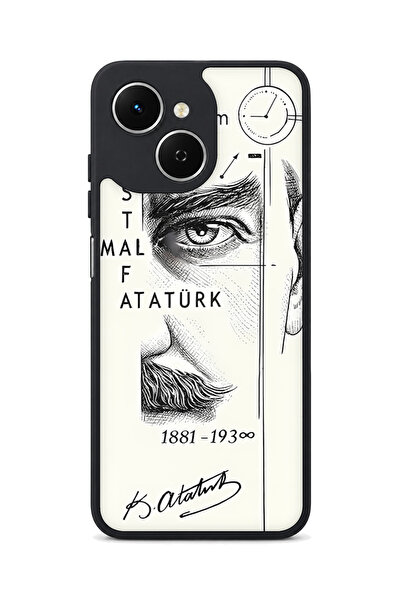 TECNO حافظة مقاومة للصدمات متوافقة مع كاميرا Mustafa Patterned من Spark 40C