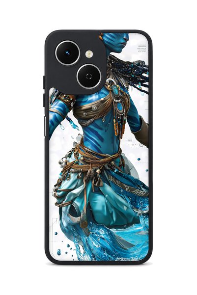TECNO Spark 40C Compatible Water Warrior Patterned Camera Protected Shockproo...
